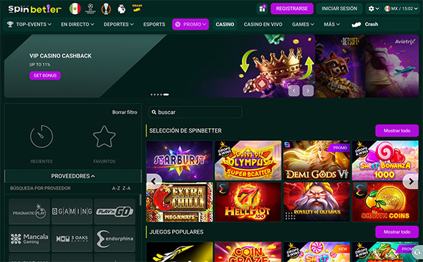 SpinBetter Casino Mexico