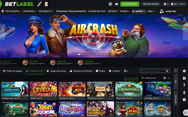 BetLabel Casino Mexico